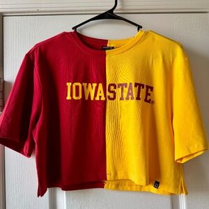 Iowa State Cropped Tee (NWT)